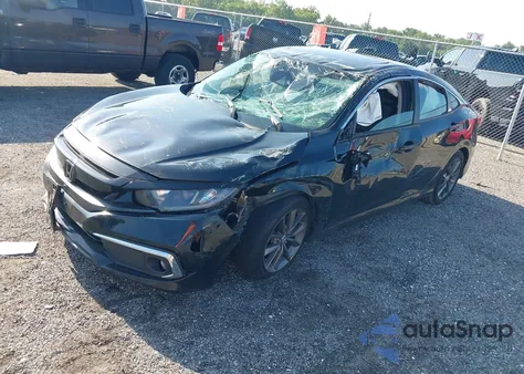 2021 Honda Civic Ex из США, поврежденный, VIN 19XFC1F38ME200386